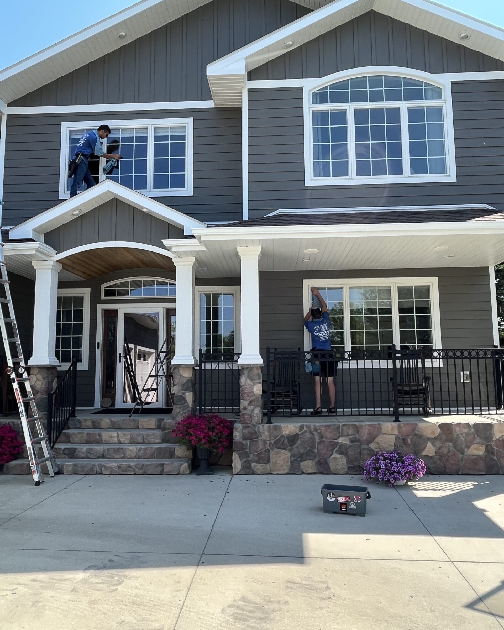 Crystal Clear Team Cleaning Bismarck Home Windows.